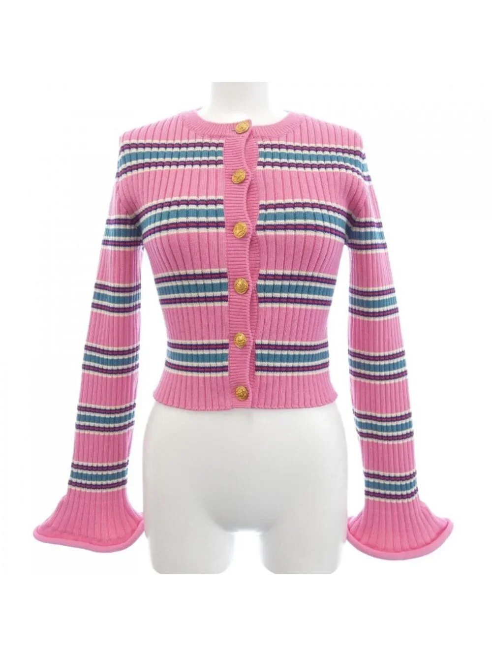 Louis Vuitton Horizontal Stripe Cardigan